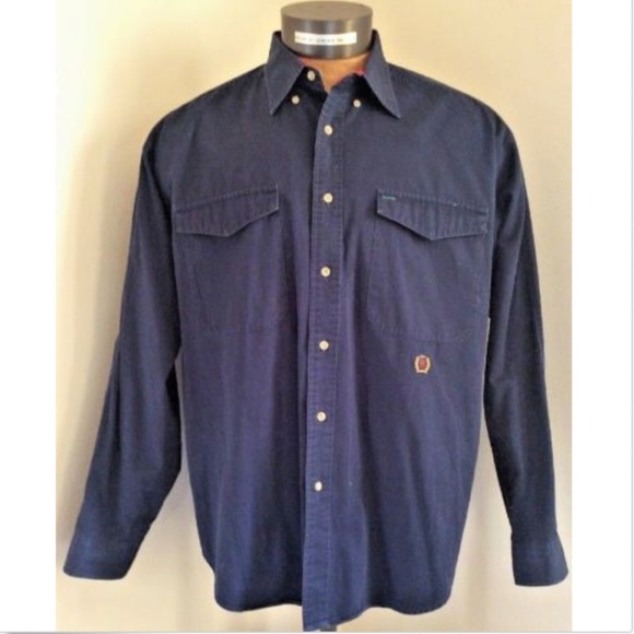 tommy hilfiger casual shirts
